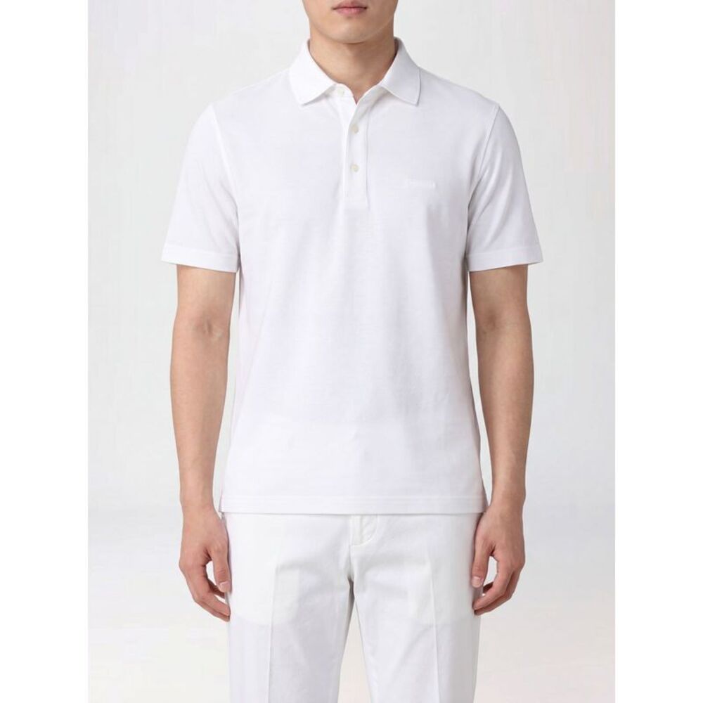 Zegna Polo Shirt Men White